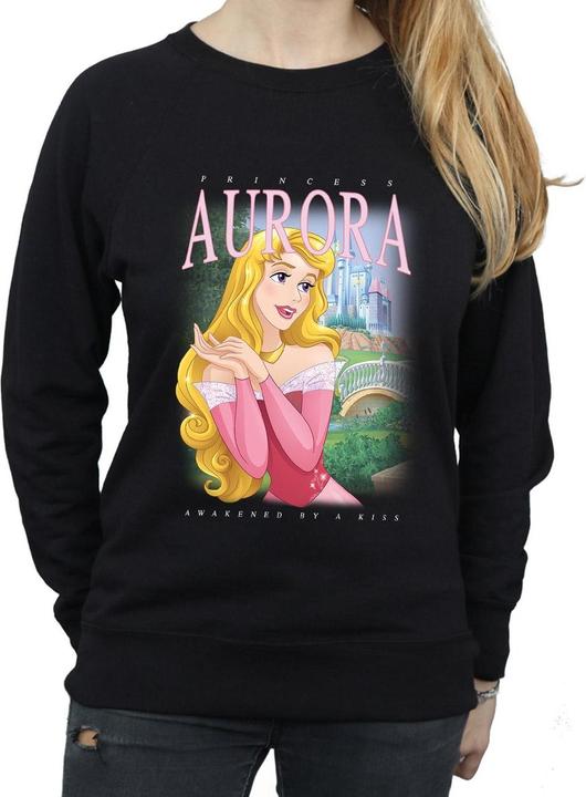 Immagine prodotto Disney Interactive Studios Felpa in cotone Aurora Montage Donna/Ladies (L)