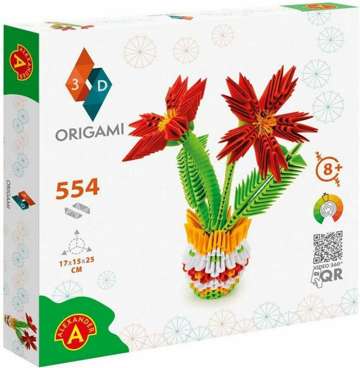 Image du produit Selecta Spielzeug ORIGAMI 3D - Pot de fleurs, 554 pcs.
