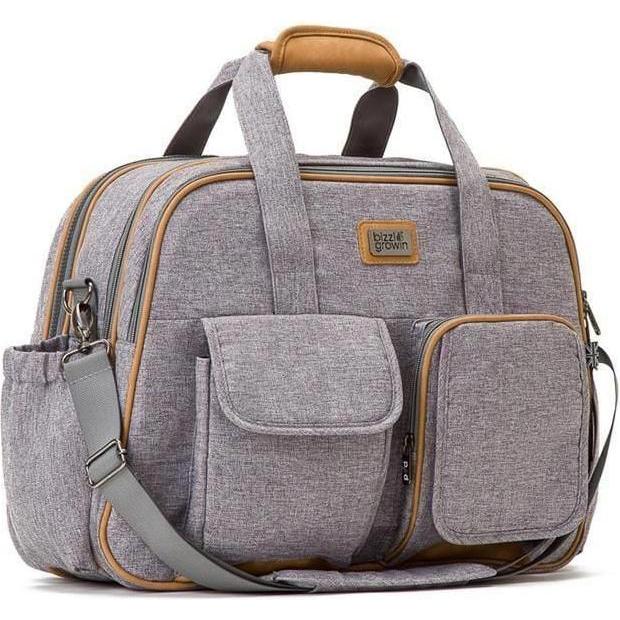 Thumbnail - Bizzi Growin POD Baby Travel Crib Changing Bag - Windsor Grey