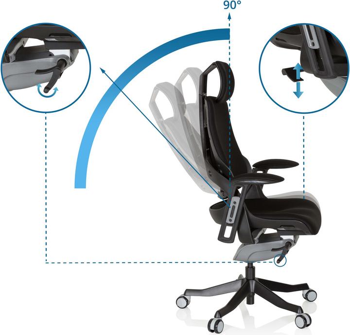Immagine prodotto Hjh Office Spektre Nero