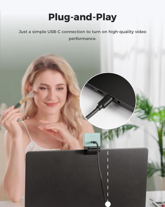 Actual product image Obsbot Meet 2 4K Webcam mit KI Framing & Autofokus