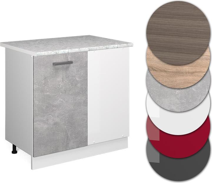 Produktbild Vicco Eckunterschrank R-Line (86 x 60 x 81.5 cm)