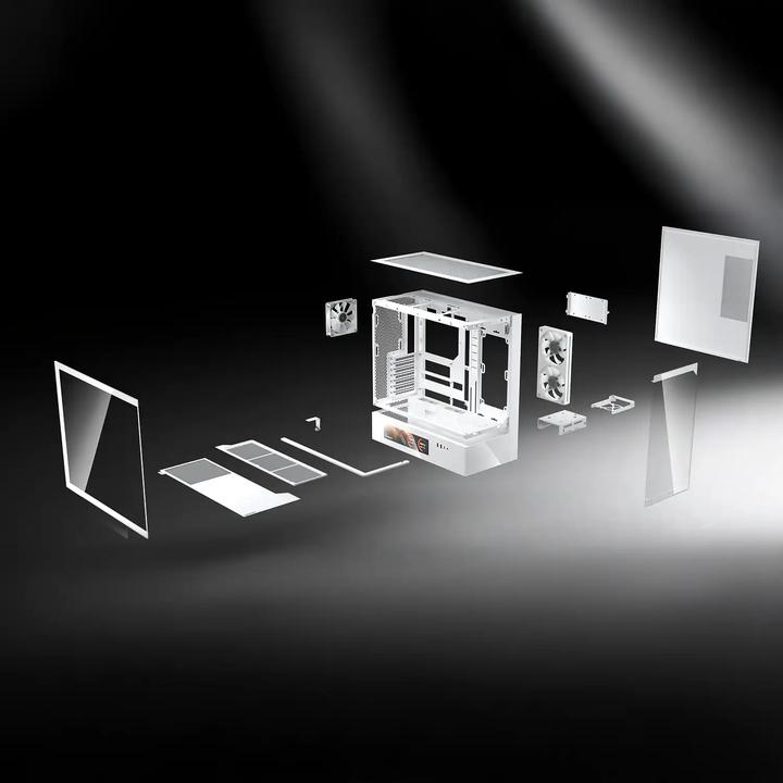 Produktbild Cougar Gehäuse Midi-Tower CFV235 Vision, ARGB, Glas, Schwarz (ATX, mATX, Mini-ITX)