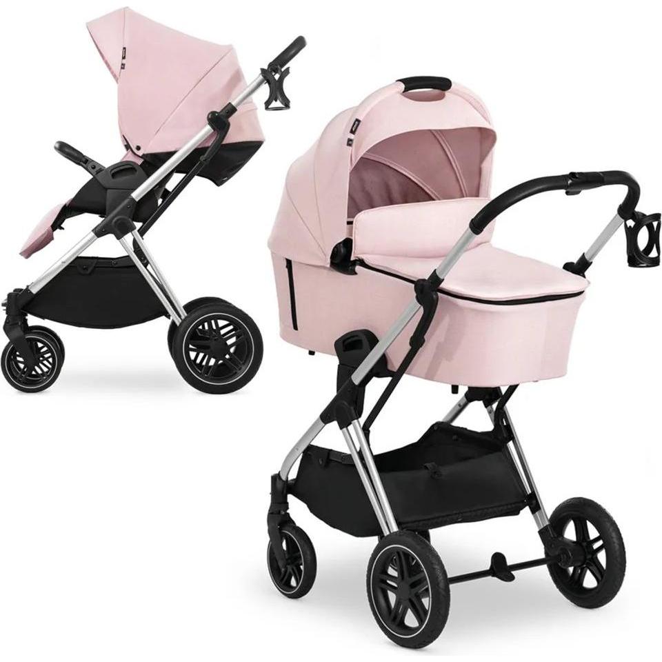 Hauck, Kinderwagen, Kombikinderwagen Kombi-Kinderwagen Vision X Duoset Silver (Sportwagen