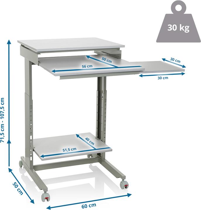Produktbild Hjh Office Workstation (60 x 50 x 71.50 cm)