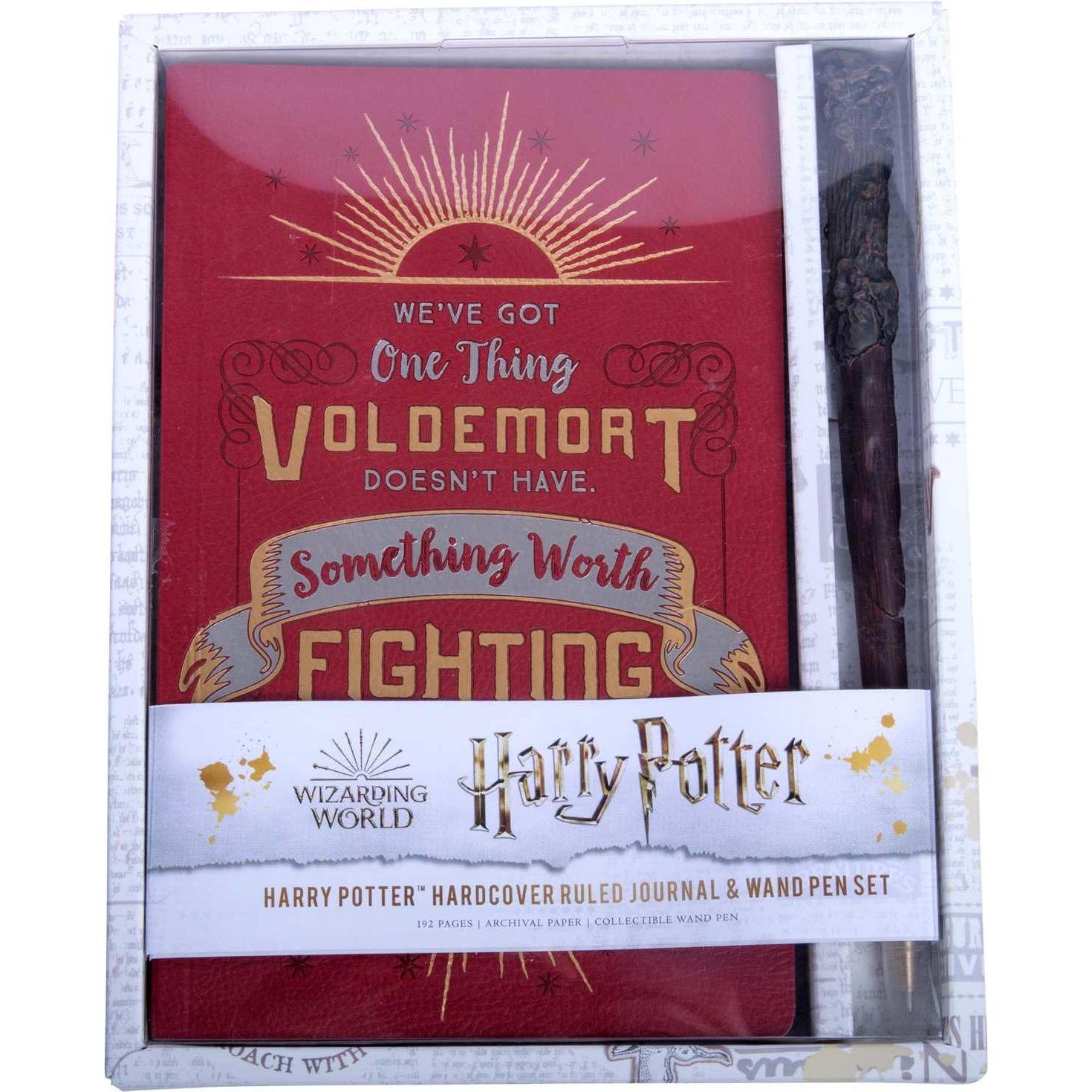 Thumbnail - Harry Potter: Harry Potter Hardcover Ruled Journal and Wand Pen Set, Kinderbücher von Insight Editions