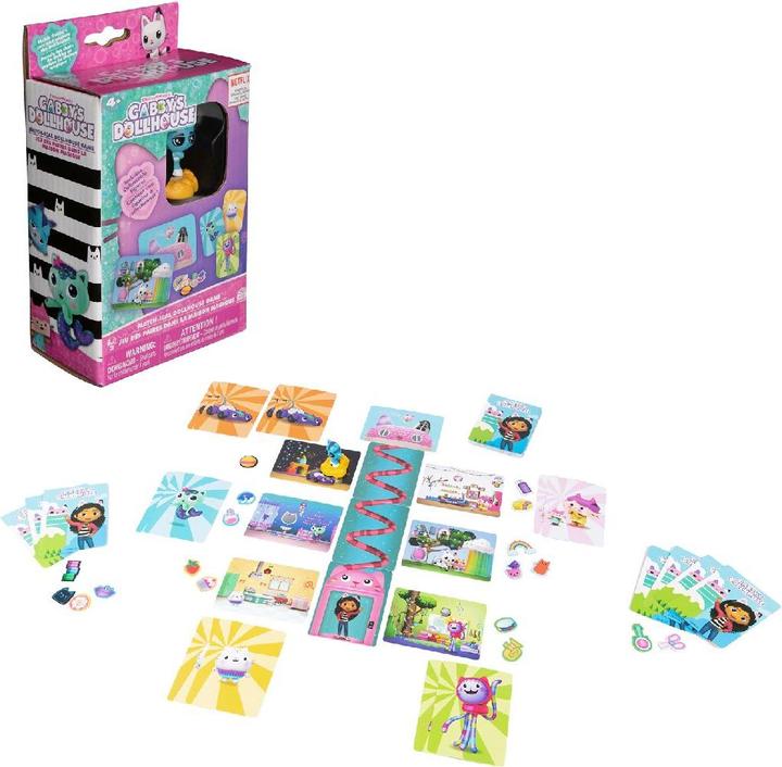 Actual product image Spin Master Gabby's Dollhouse Match-ical Dollhouse Game (German)