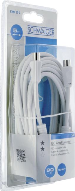 Produktbild Schwaiger Antennen Anschlusskabel (90 dB, Antennenkabel)