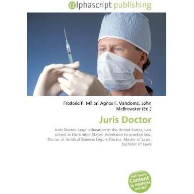 Juris Doctor, Fachbücher von Agnes F. Vandome, Frederic P. Miller, John McBrewster