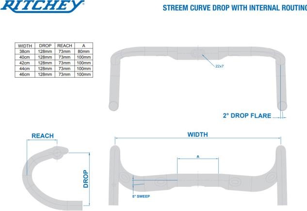 Produktbild Ritchey WCS Streem Di2 Road (31.80 mm)