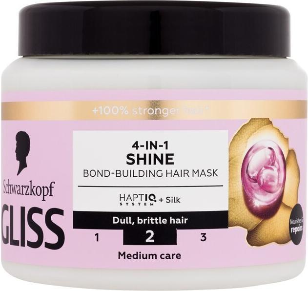 Produktbild Schwarzkopf Gliss Trt Aqua Revive Strengthening Hair Mask 4In1 Shine 400Ml (400 ml)