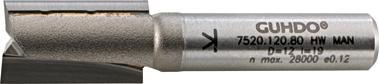 Produktbild Magni Guhdo HW-Nutfräser 102/8 D4 l11 L51 S8 Z2
