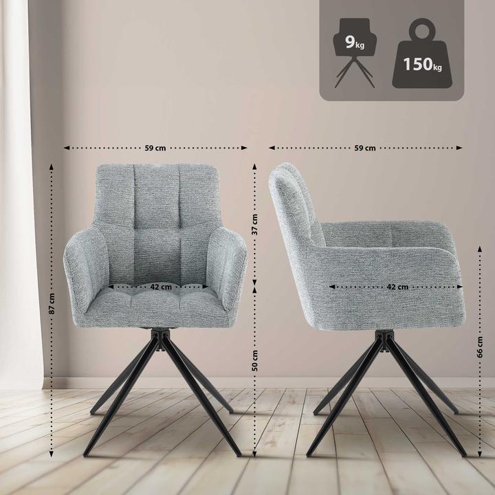 Actual product image CLP Jonah dining chair