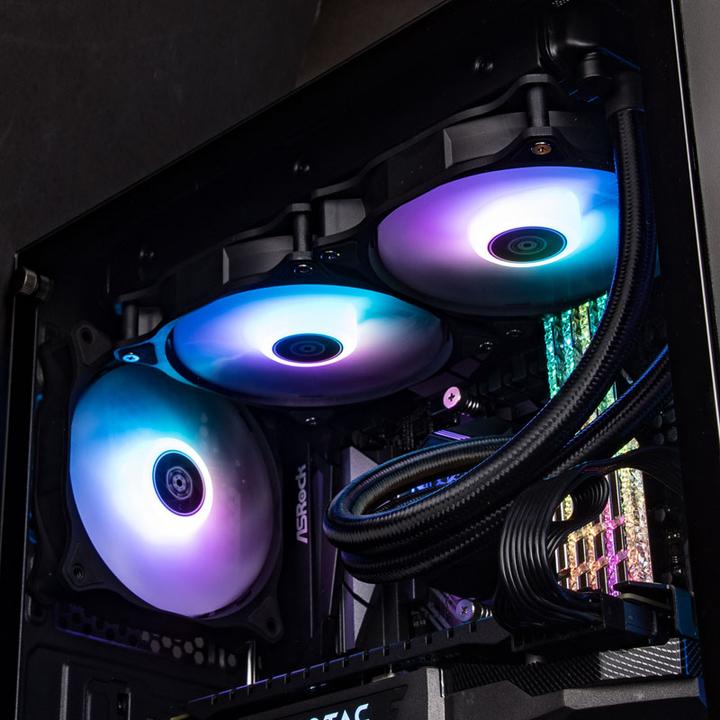 Produktbild Silverstone Air Blazer 120R Lüfter, ARGB (120 mm, 1 x)