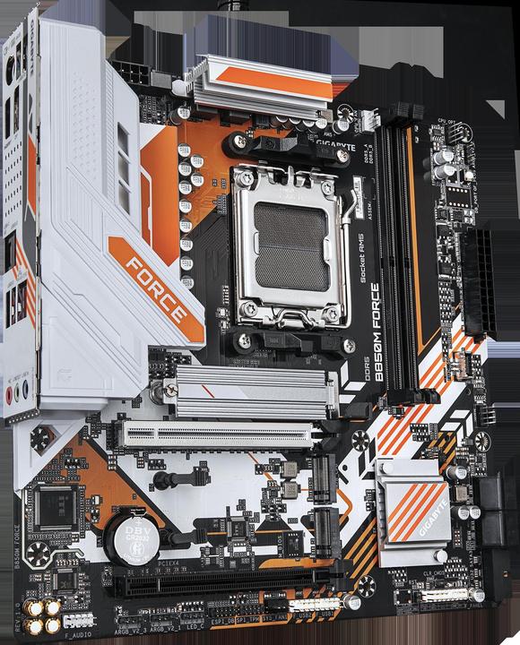Produktbild Gigabyte Mainboard||AMD B850|SAM5|Micro-ATX|Memory DDR5|Memory slots 2|B850MFORCE (AM5, AMD B850, mATX)
