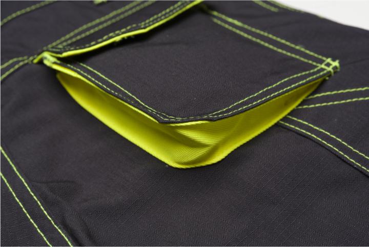 Produktbild Planam Kinderbundhose Junior Grösse 146/152 anthrazit/gelb (146)