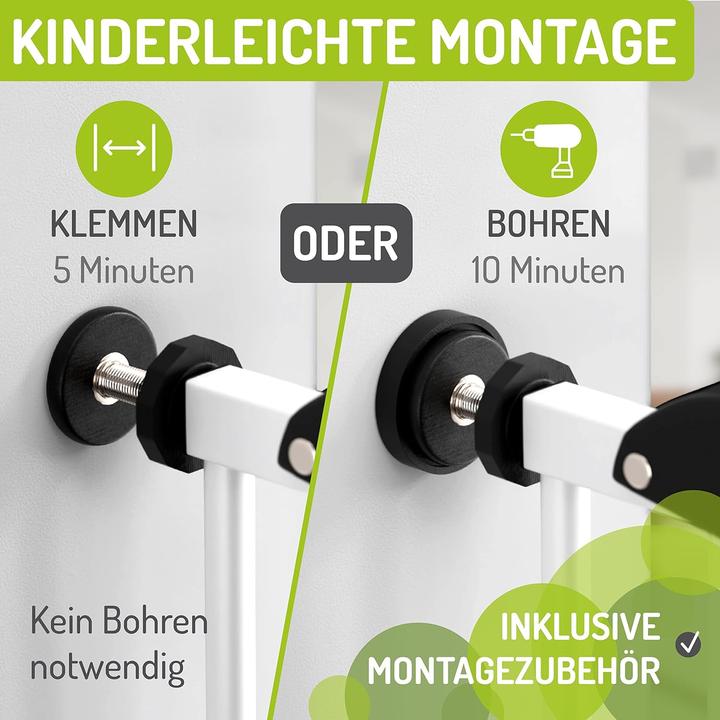 Image du produit Bomi Barrière de sécurité haute pour bébé, 93-101 cm (93 cm)