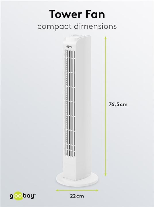 Actual product image Goobay Tower fan 45 (60 dB)