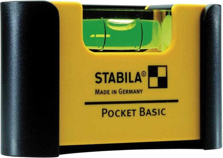 Actual product image Stabila Mini spirit level 7 cm Pocket E (7 cm)