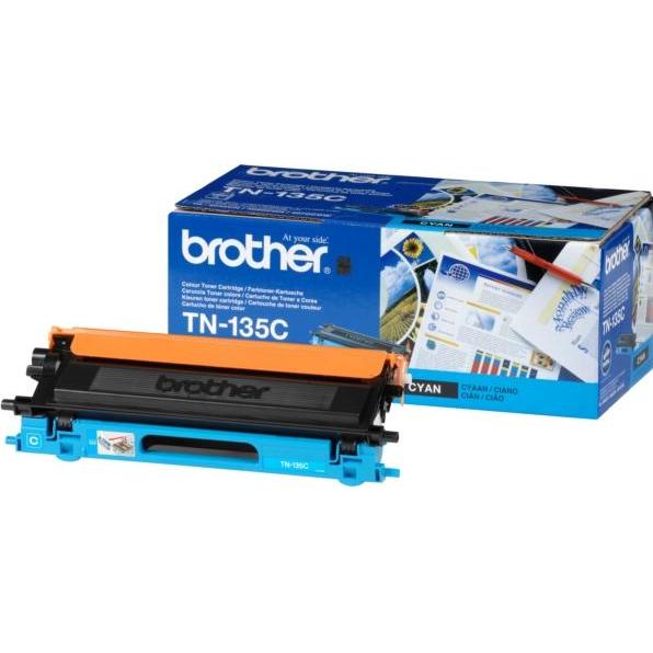 Brother, Toner, TN135C Toner cyan 4000 Seiten ISO/IEC 19798 Cyan HL 4040 CN (C)