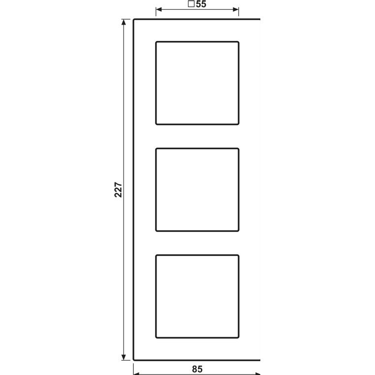 Thumbnail - JUNG, Zubehör Schalterprogramm, Rahmen