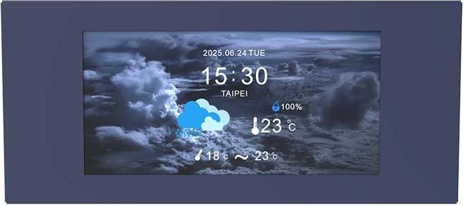 Actual product image Thermaltake "6.0inch LCD Panel Kit for View 600 TG Future Dusk"