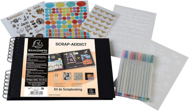 Image du produit Exacompta Kit de scrapbooking (32 x 22 cm)