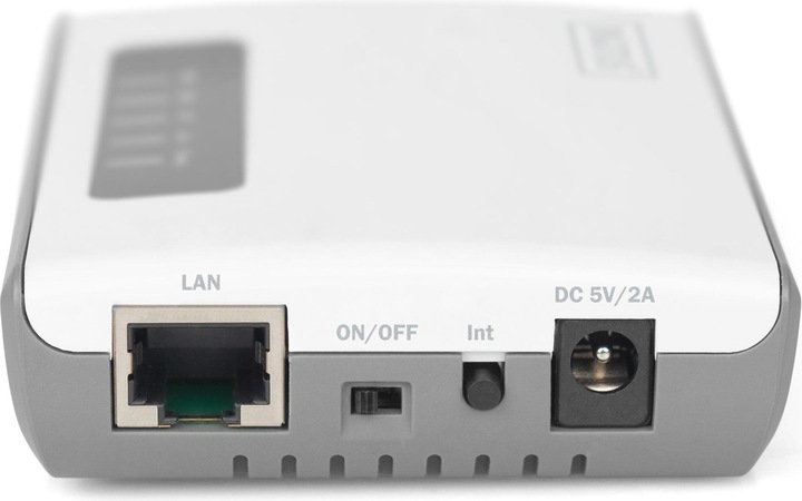 Image du produit Digitus DITGITUS 2 ports USB2.0 sans fil Multif. Netw.Server