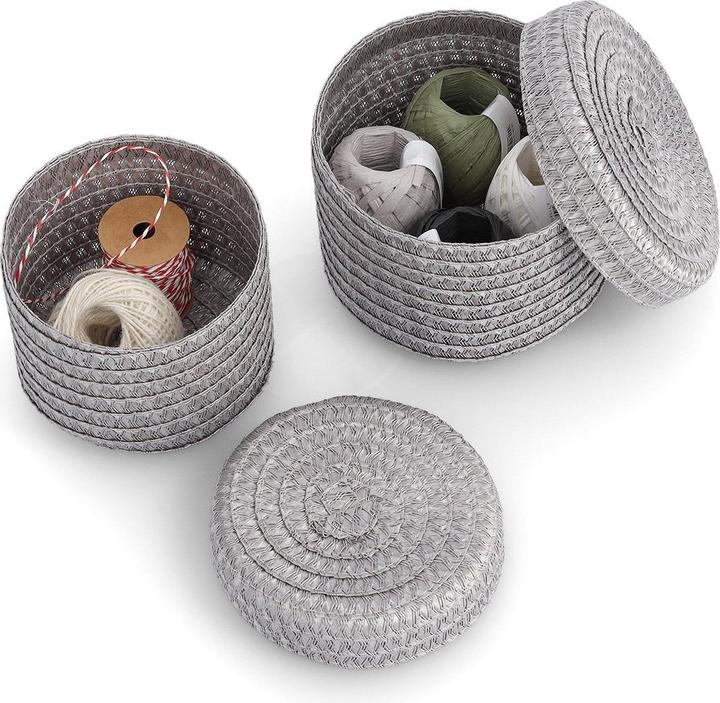 Produktbild Zeller Present Korb-Set (2 x, Ø 16 x 10 cm, Ø 17 x 12 cm)