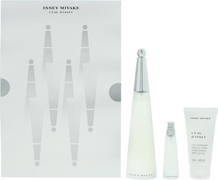Produktbild Issey Miyake L'eau D'issey 3 Piece Gift Set: Eau De Toilette 100ml - Body Lotion (Parfum Set)