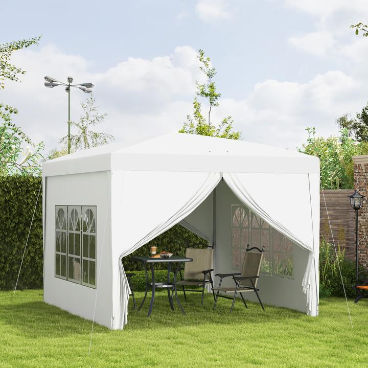 Actual product image Outsunny Folding pavilion (295 cm, 295 cm)