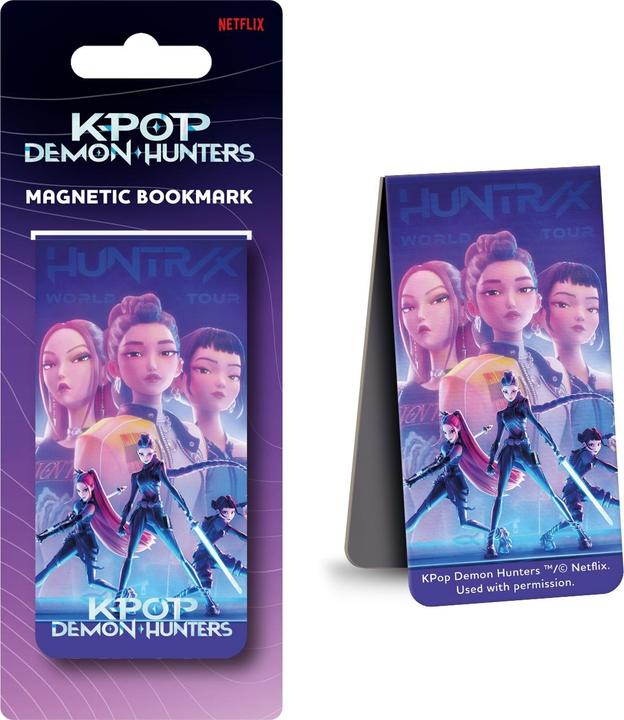 Pyramid KPop Dmeon Hunters Magnetisches Lesezeichen Huntrix Magnetic