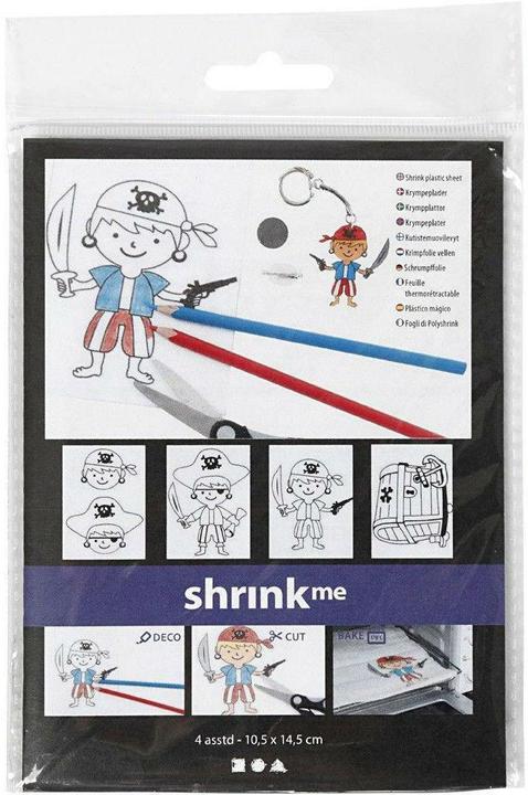Produktbild Creativ Company Schrumpffolie Pirat