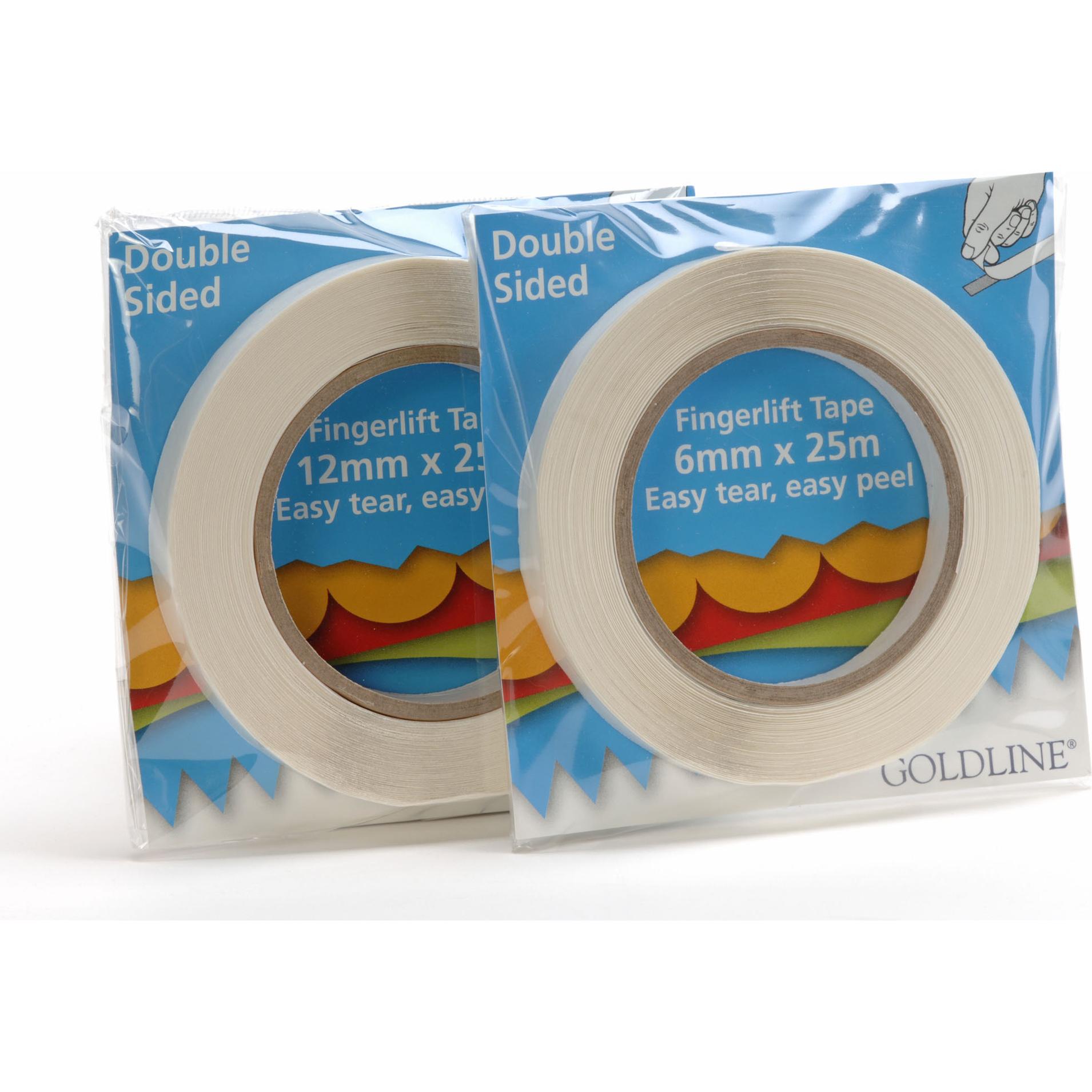 Goldline, Klebeband, Kartons und Klebstoffe (12 mm)