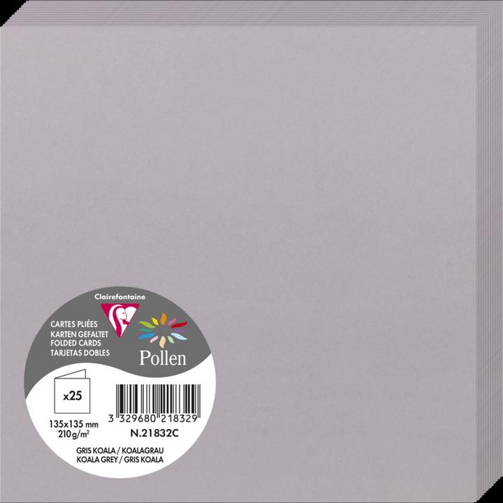 Actual product image Pollen Double card (135 x 135 mm, 25 x)