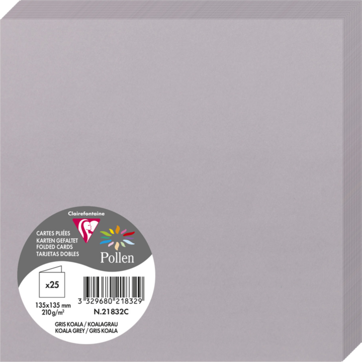 Pollen Double card (135 x 135 mm, 25 x)