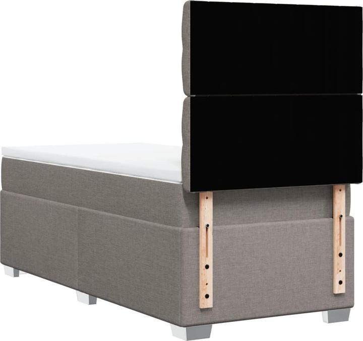 Image du produit VidaXL Bo x lit de saut avec matelas 120 x 190 cm Tissu (120 x 190 cm)
