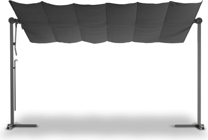 Produktbild Leco Sonnendach Waved anthrazit (2.50 m)