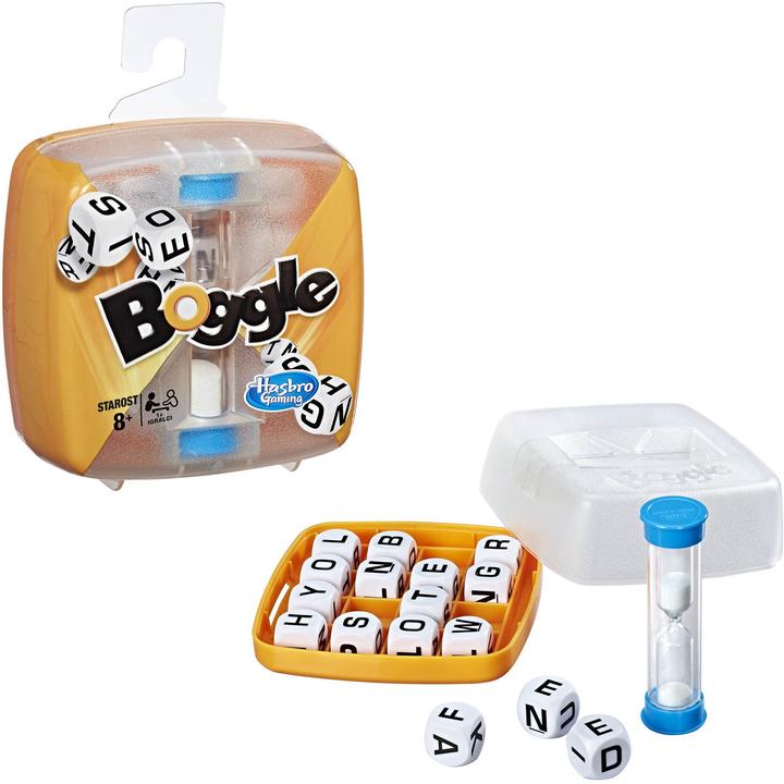 Actual product image Hasbro Gaming Boggle (German, French, Italian, English)
