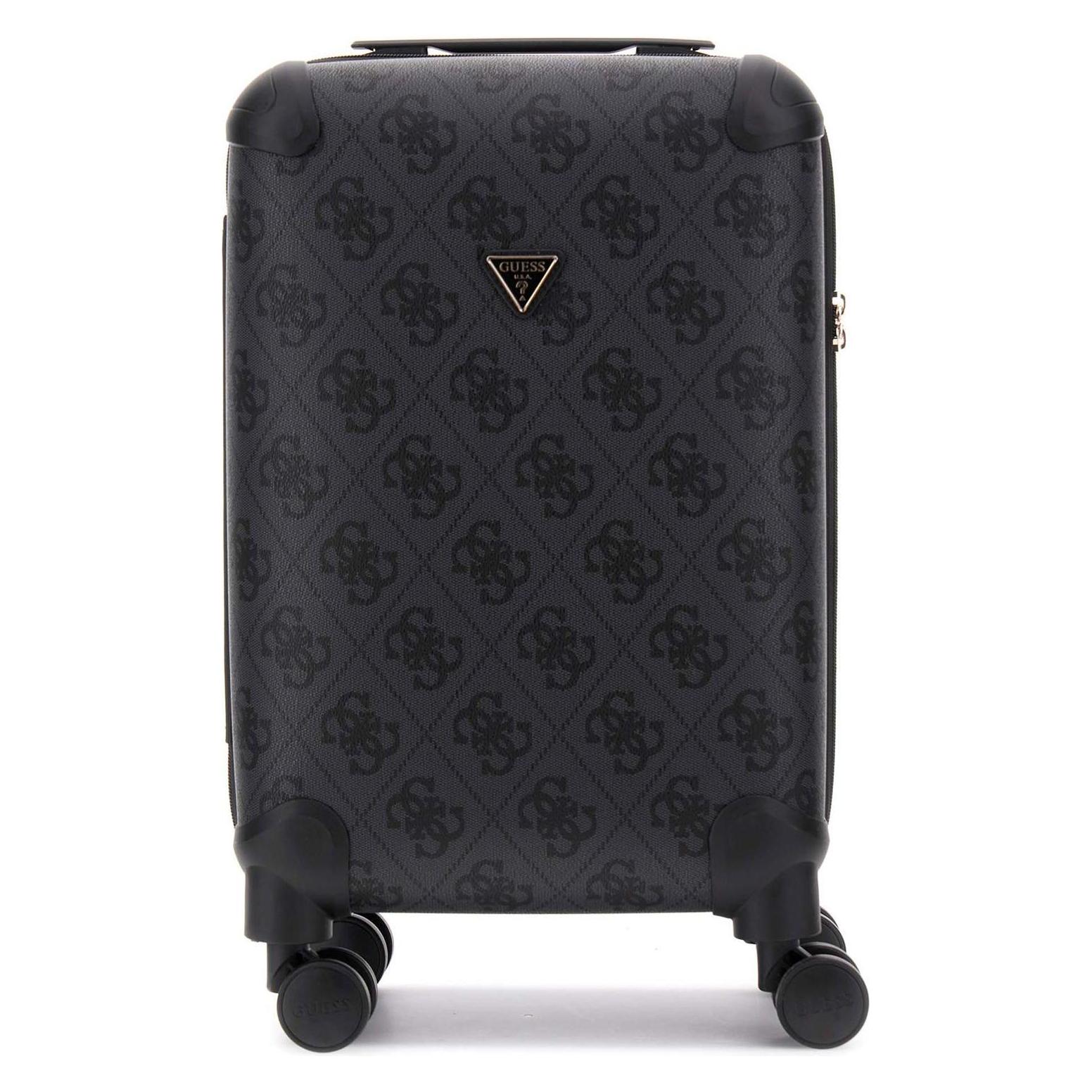Guess, Koffer, 18 In 8-Wheeler, Grau, Schwarz, (32 l)