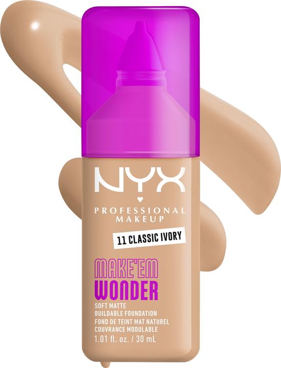 Image du produit NYX Professional Make-Up Nyx Wonder (11, Ivoire classique)