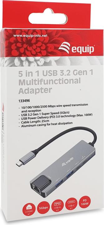 Image du produit equip 133496 (USB-C, 5 ports)