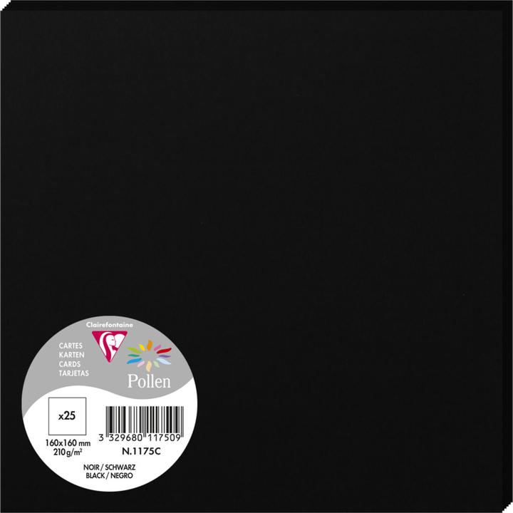 Image du produit Pollen Cartes simple (210 g/m², 160 x 160 mm)