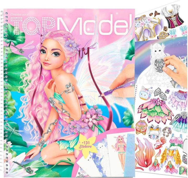 Image du produit Depesche TOPModel - Fantasy Designbook (412147)