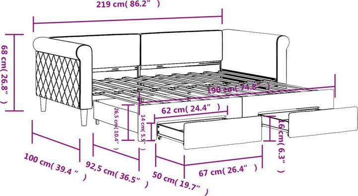Produktbild vidaXL Becka
