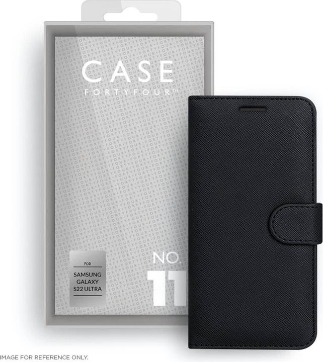 Produktbild Case FortyFour Book-Cover No.11 black (Samsung Galaxy S22 Ultra)