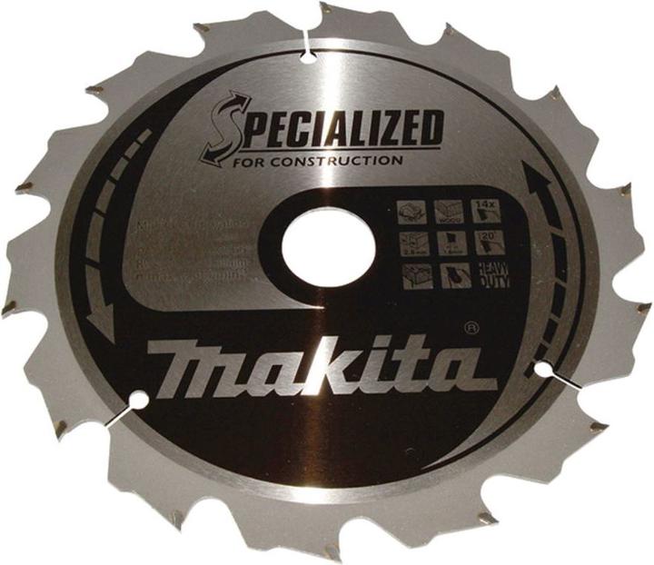 Produktbild Makita SPECIALIZED Sägeblatt 210x30x14Z