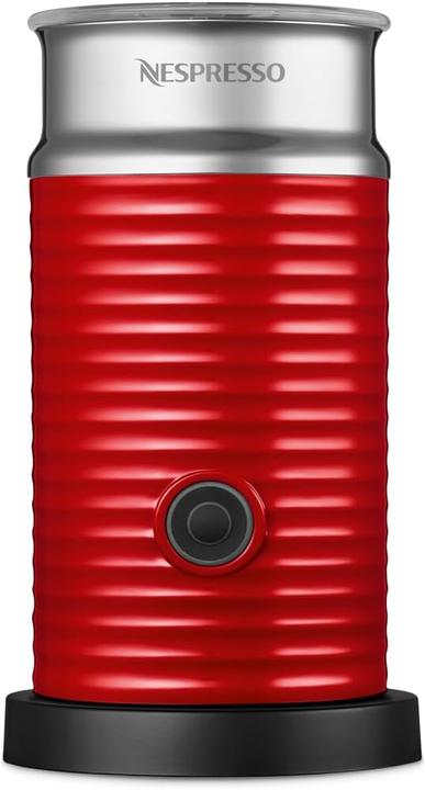 NESPRESSO Aeroccino 3 Melkopschuimer - Elektrische melkopschuimer - Rood - max. 120ml (240 ml)