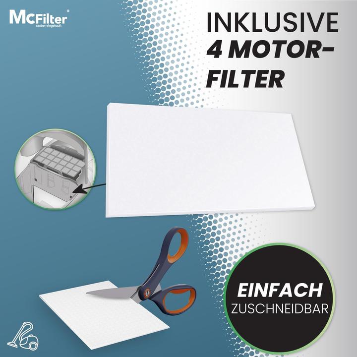 Produktbild Mc Filter 20 Staubsaugerbeutel (20 x)