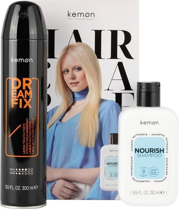 Image du produit Kemon Nourish Dreamfix Bundle pour nutrition intense et fixation flexible (Kit de soins capillaires)